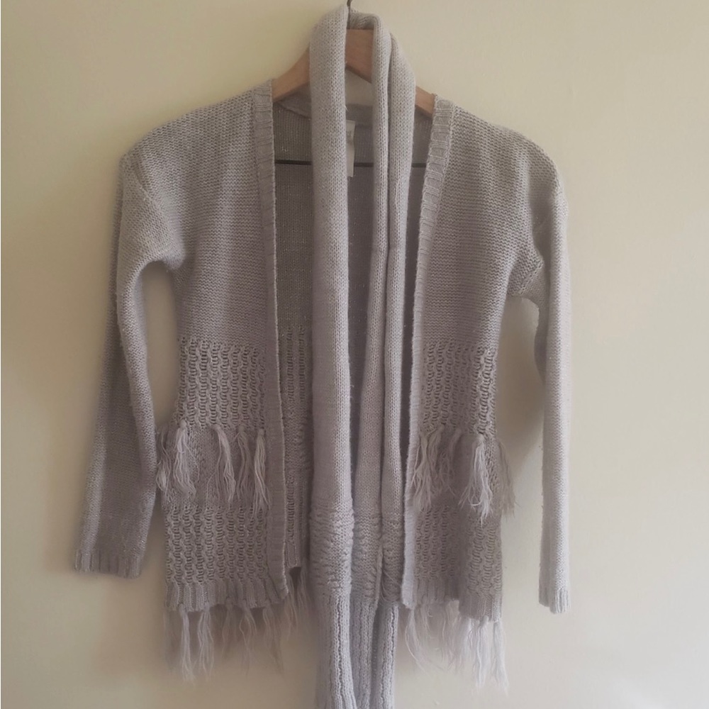PS children cardigan with scarf